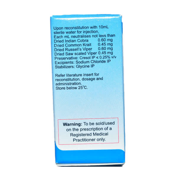 Snake Venom Antiserum IP