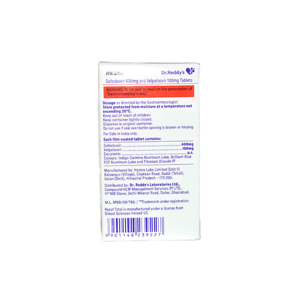 Resof Total 400mg/100mg Tablet