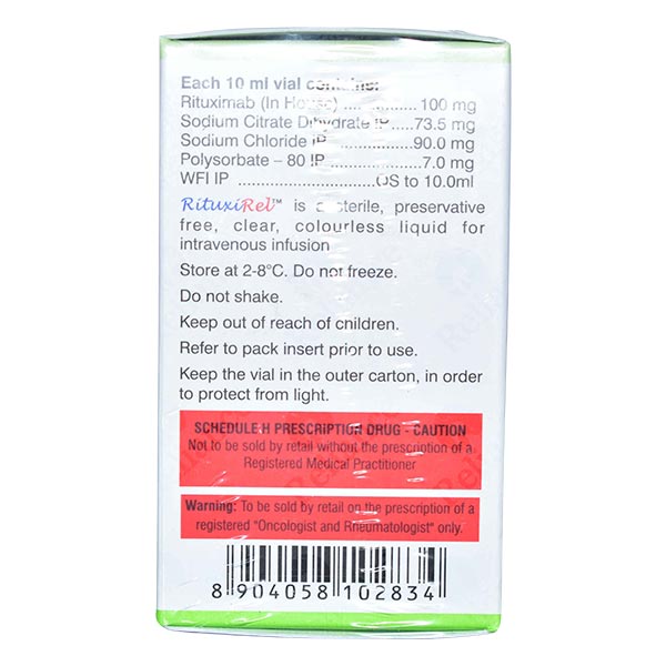 Rituxirel 100mg Injection