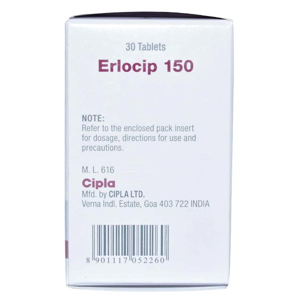 Erlocip 150mg Tablet