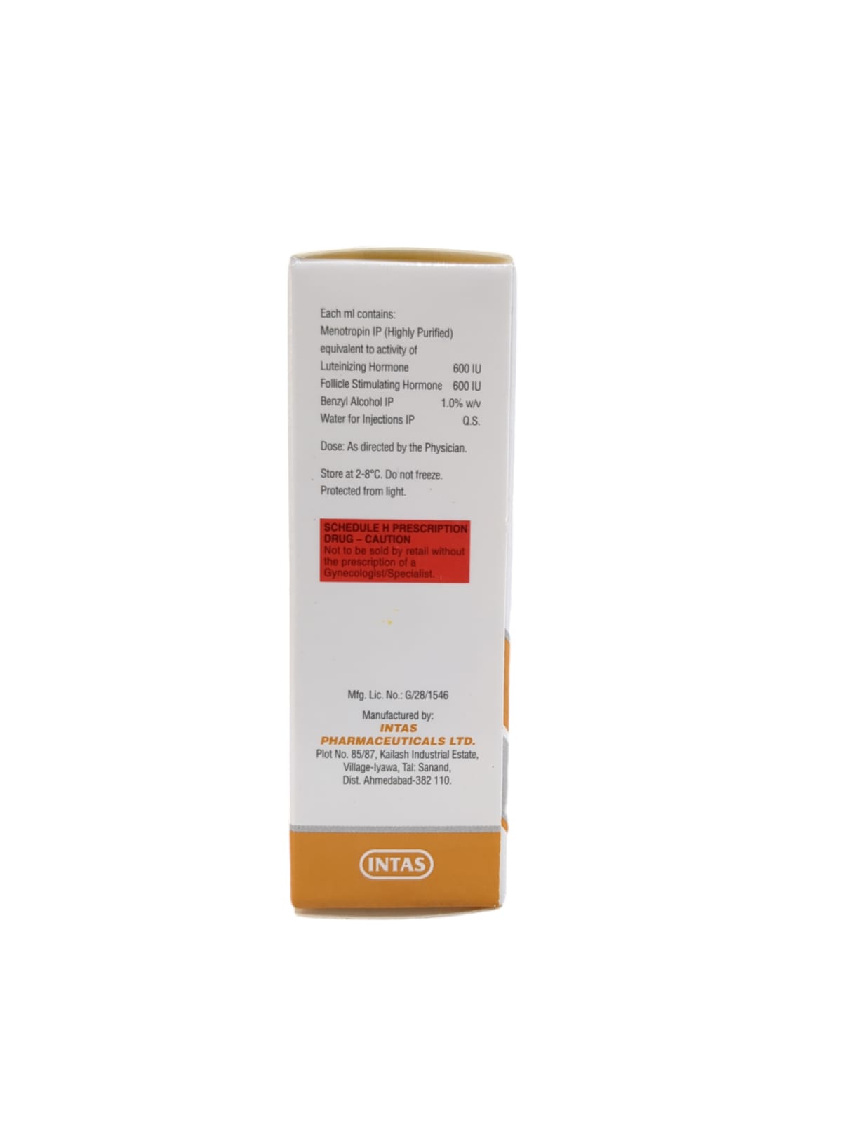 Menotas XP 1200IU Injection