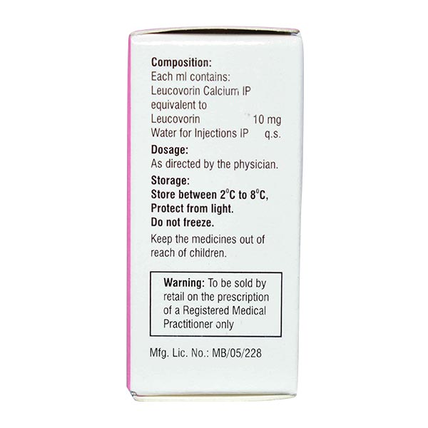 Leucorin 50mg/5ml Injection