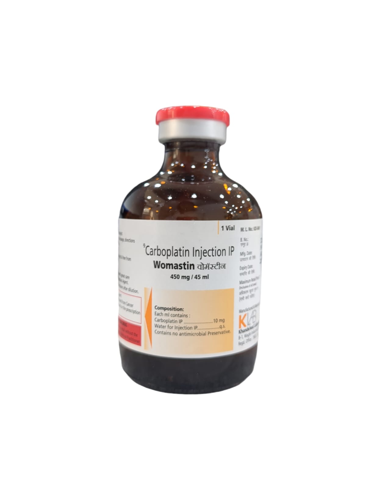 Womastin 450mg Injection