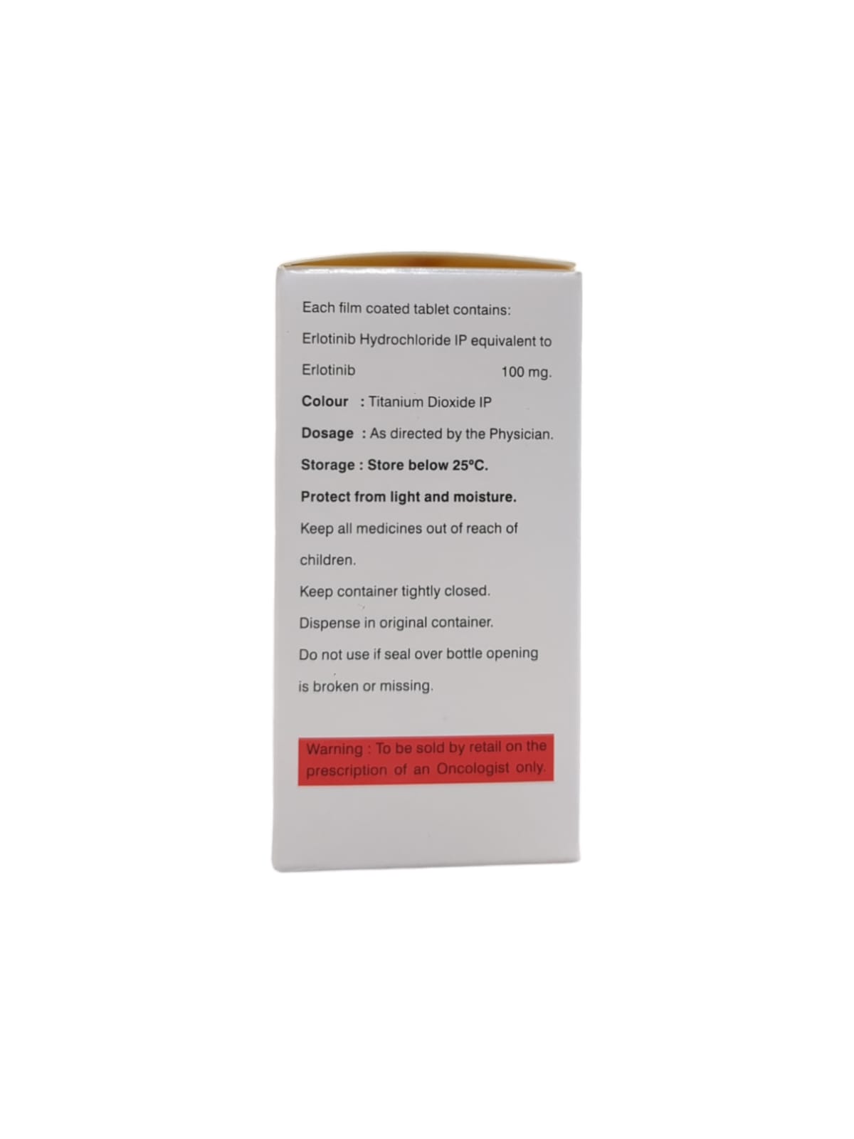 Erlotero 100mg Tablet