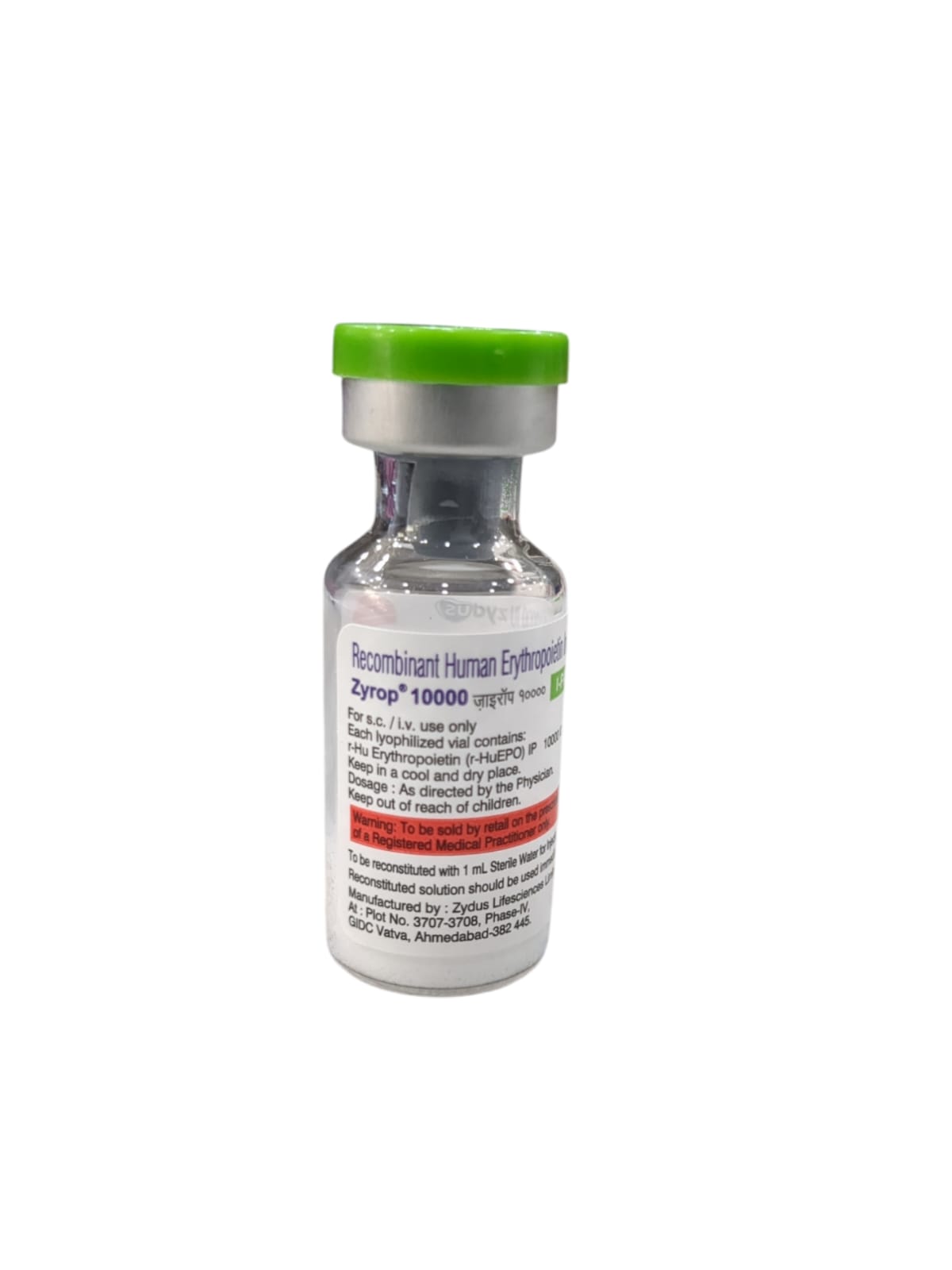 Zyrop 10000IU Vial