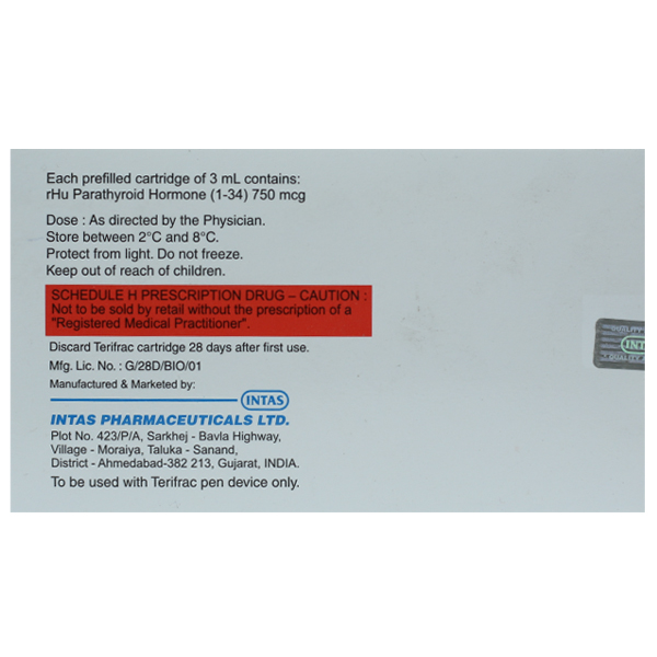 Terifrac 750 mcg Injection