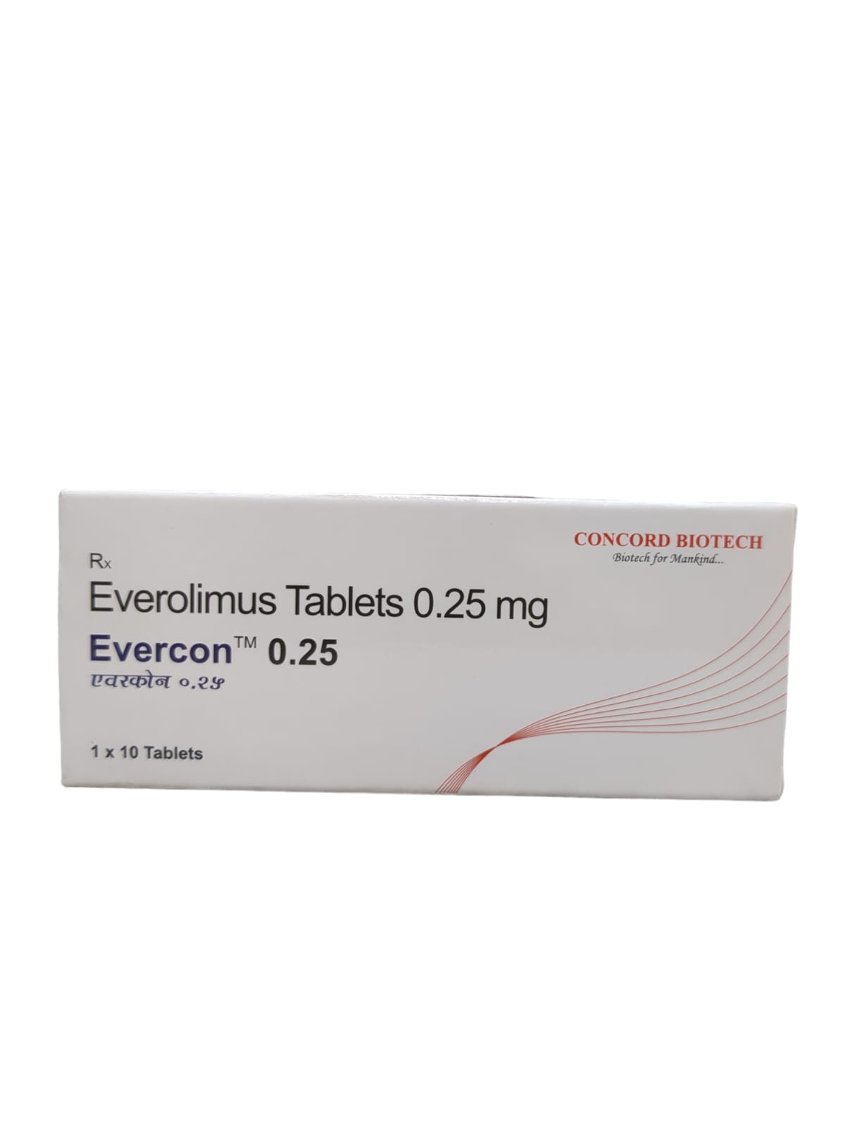 Evercon 0.25mg Tablet