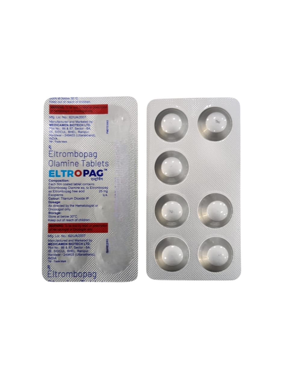 Eltropag 25mg Tablet
