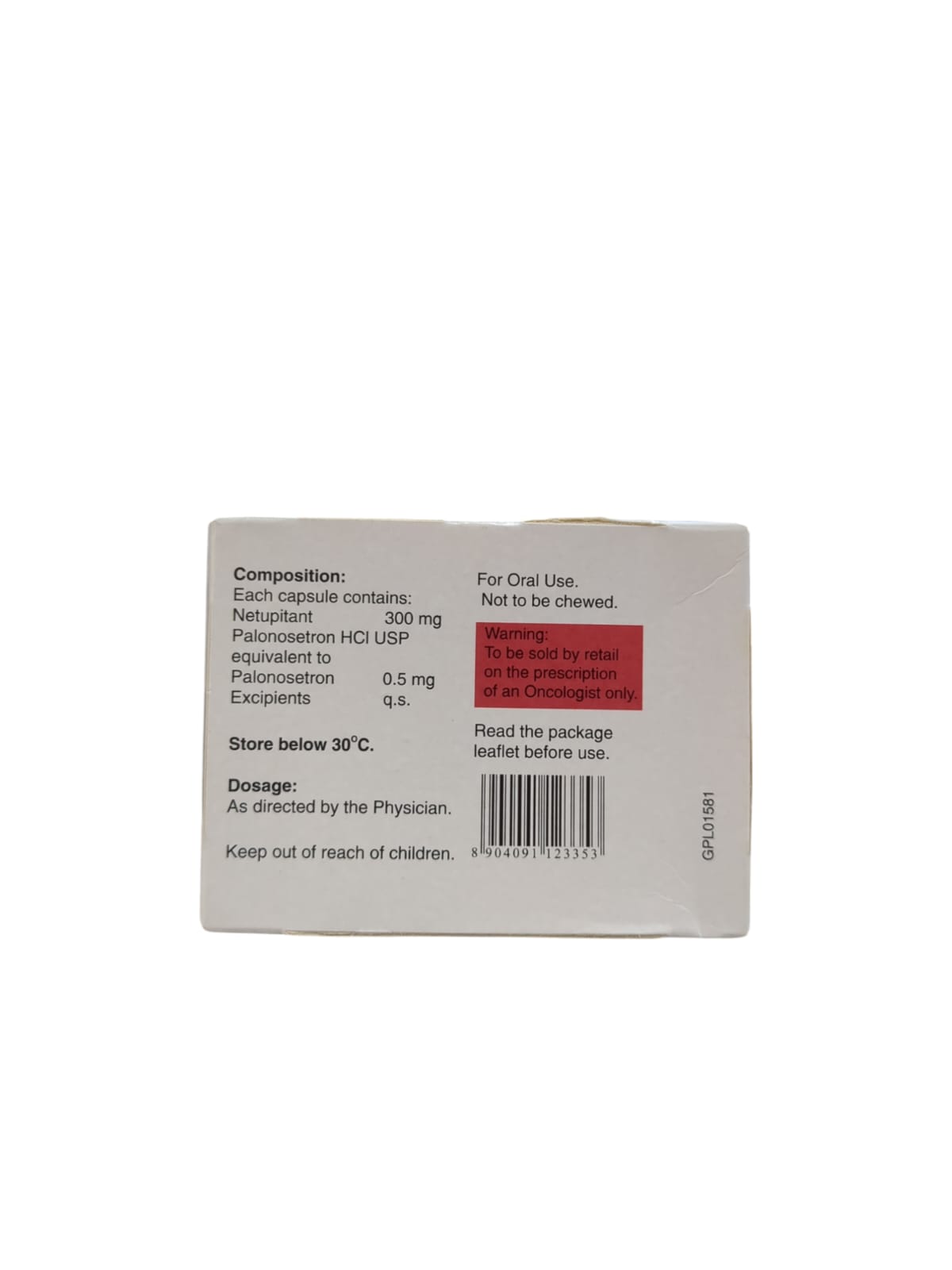 Akynzeo 300mg/0.5mg Capsule