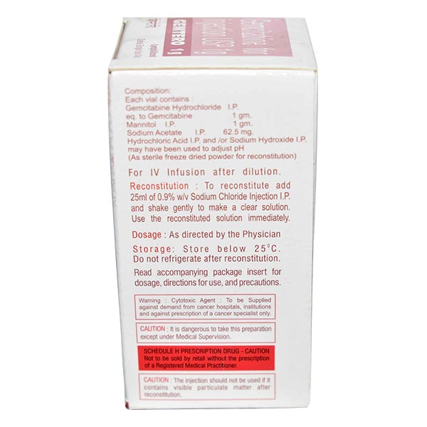 Gemtero 1gm Injection