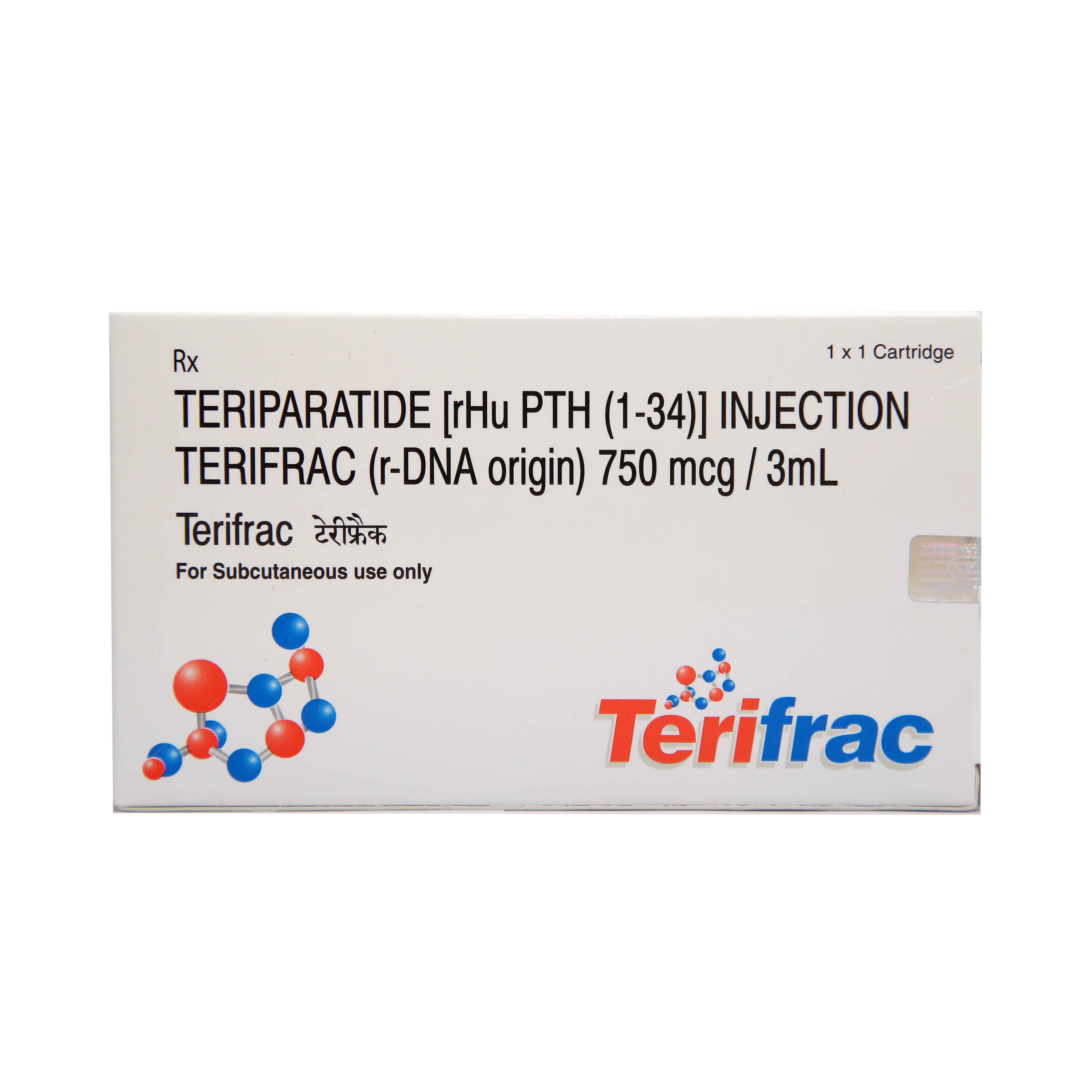 Terifrac 750 mcg Injection