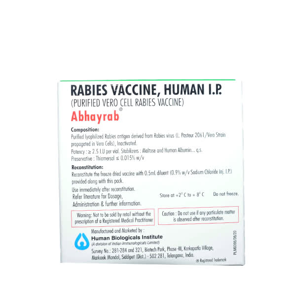 Abhayrab Vaccine
