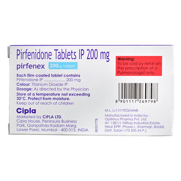 Pirfenex 200mg Tablet