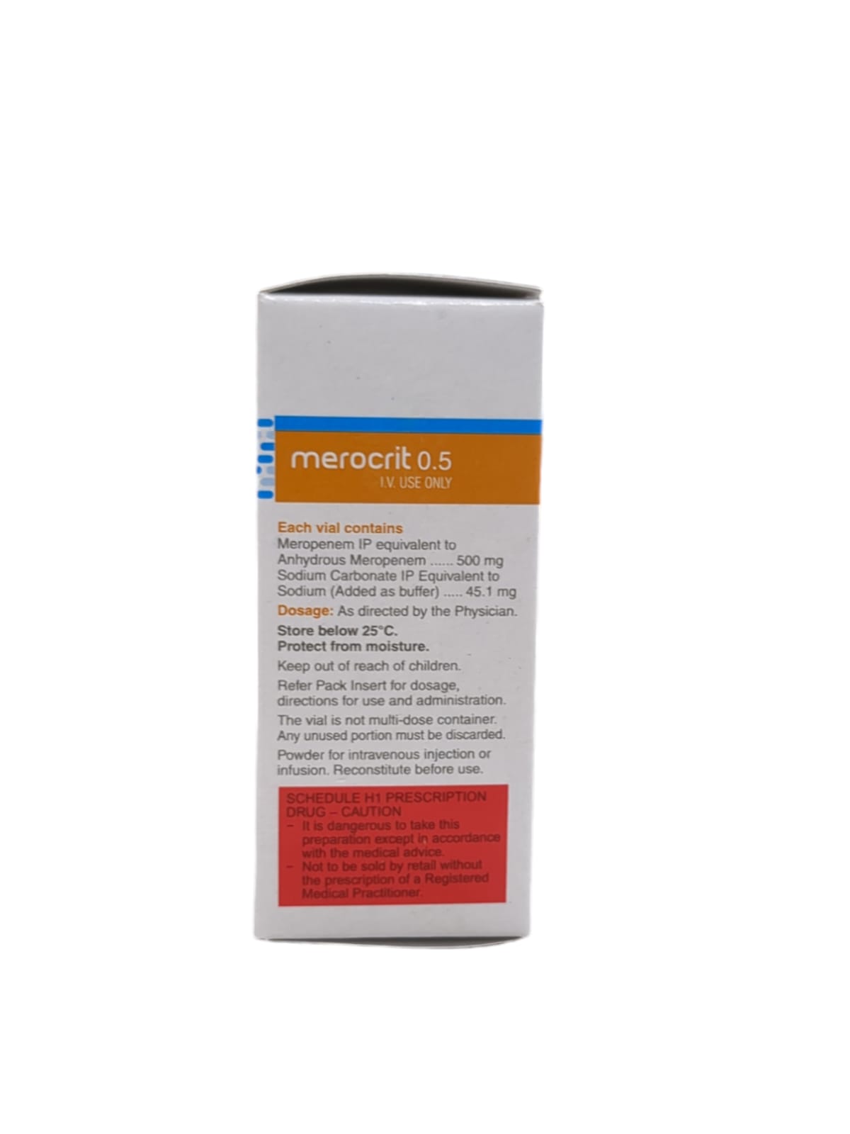 Merocrit 0.5gm Injection