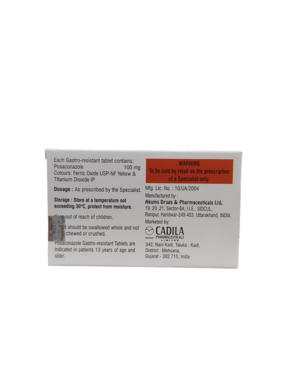 Posacad GR Tablet