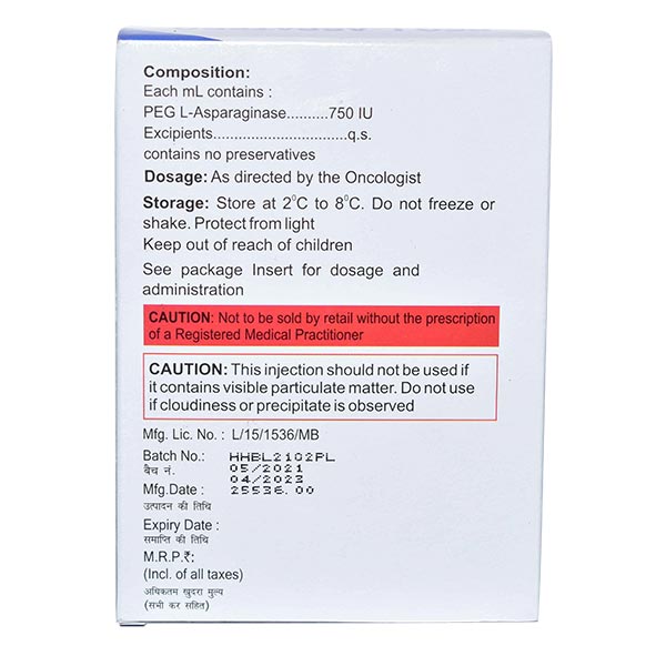 Peg - L - Aspatero 3750/5 ML