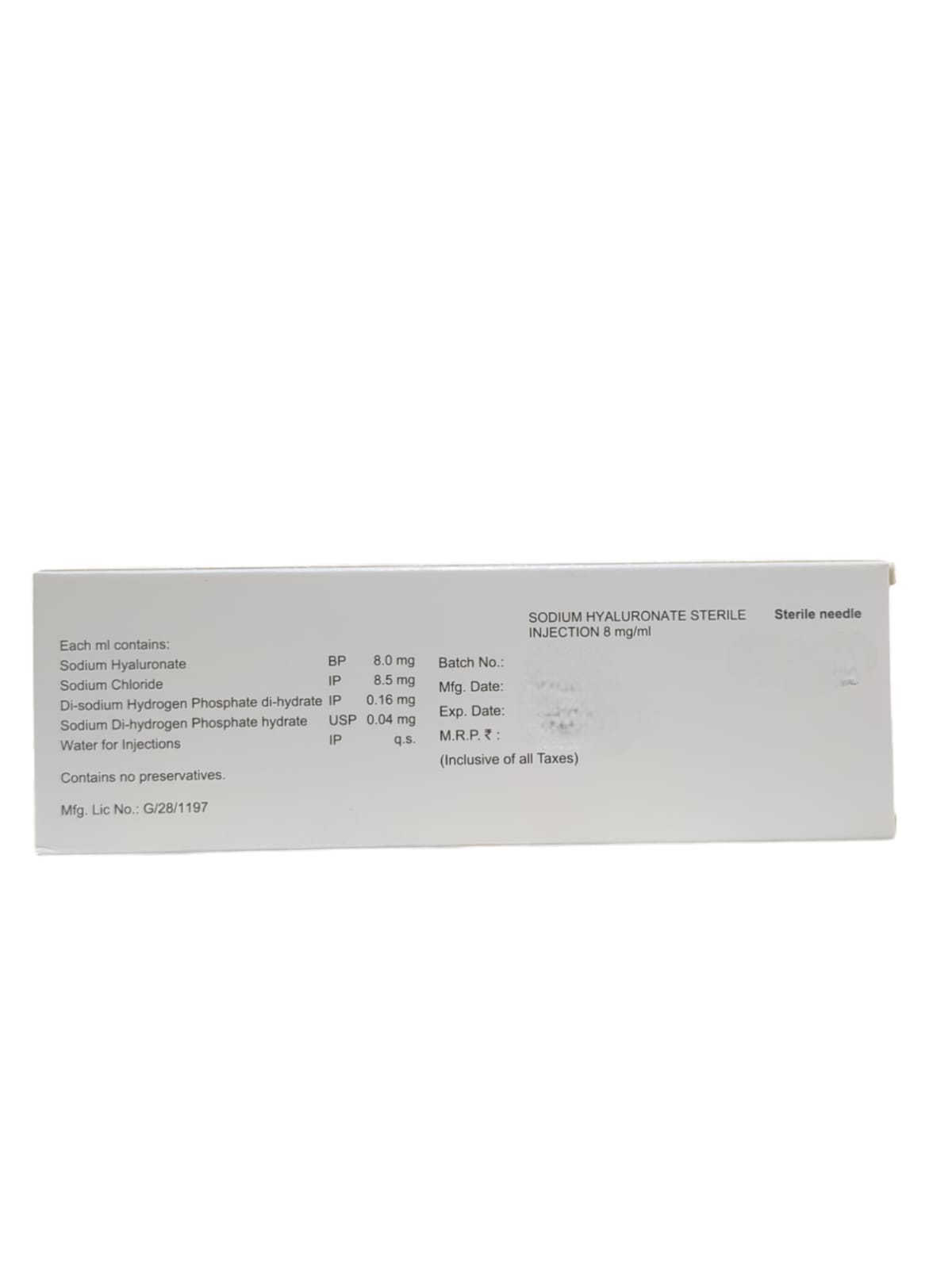 Hytasone Injection