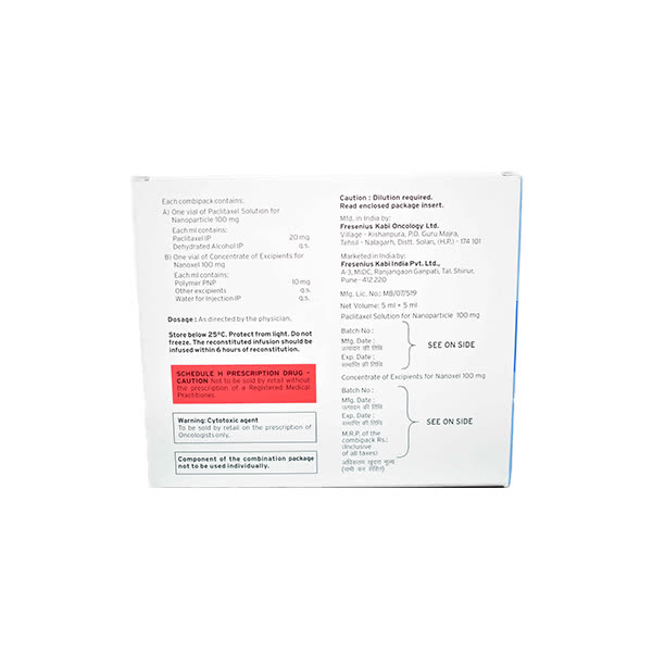 Nanoxel 100mg Injection