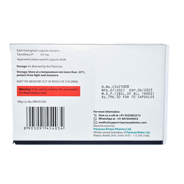 Pangraf 2mg Capsule