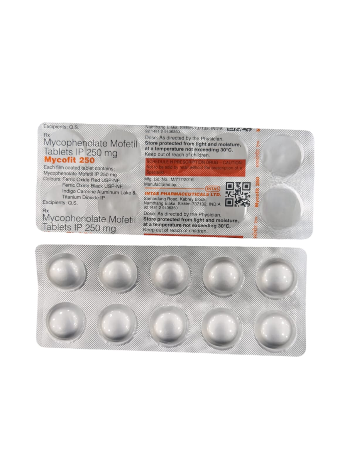 Mycofit 250mg Tablet