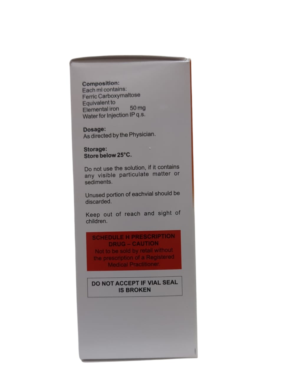 IVFEROX 1000mg Injection 